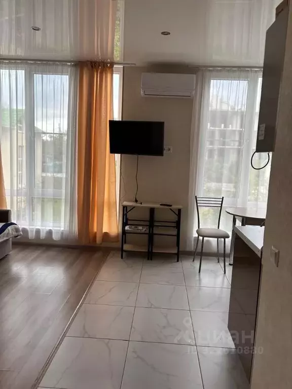 Студия Краснодарский край, Сочи Мамайка мкр, ул. Крымская, 81 (25.0 м) - Фото 1