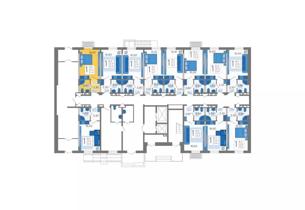 Квартира-студия: Сочи, улица Искры, 88к8 (24.4 м) - Фото 1