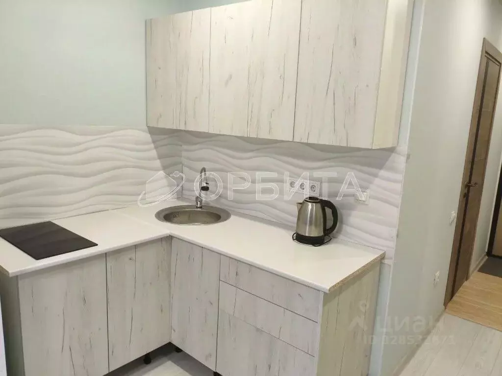 Студия Тюменская область, Тюмень ул. Вадима Бованенко, 5 (22.0 м) - Фото 1