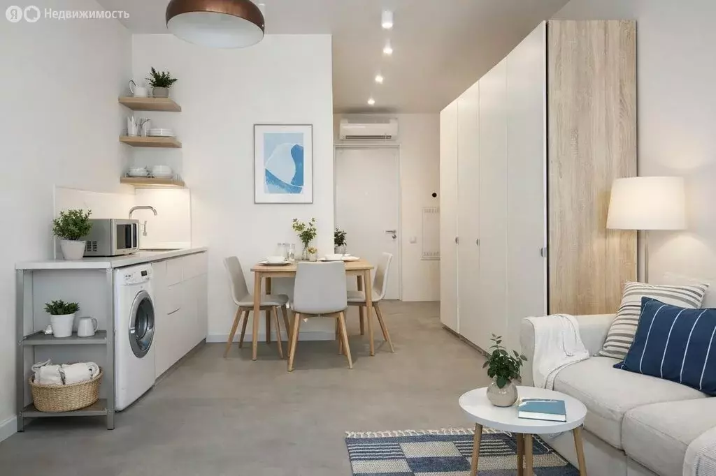 Квартира-студия: Москва, улица Даниловский Вал, 1А (34.4 м) - Фото 2