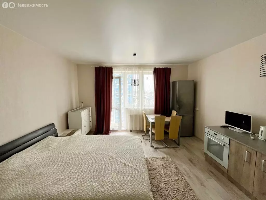Квартира-студия: Красноярск, Преображенский микрорайон (29 м) - Фото 0