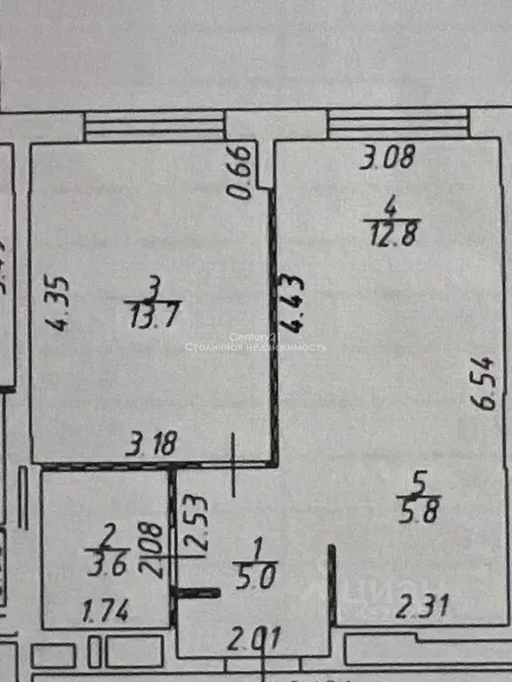 1-к кв. Москва ул. Саларьевская, 8к1 (41.0 м) - Фото 2