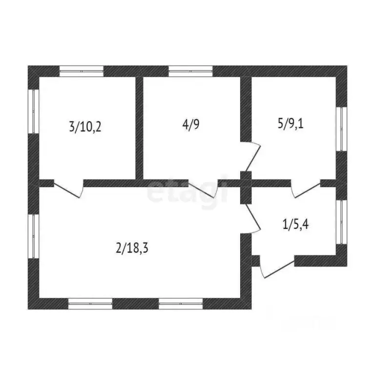 Дом в Приморский край, Артем Океанская ул., 48 (52 м) - Фото 1