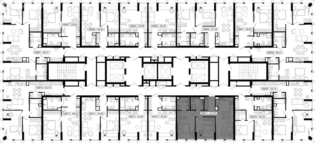 2-комнатная квартира: Москва, 4-я улица Марьиной Рощи, 12к3 (61.78 м) - Фото 1