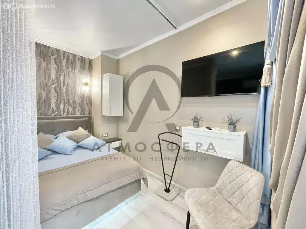 Квартира-студия: Ольгинка, 3-й микрорайон, 21 (24.6 м) - Фото 0