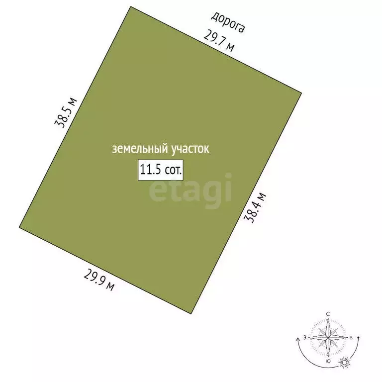 Участок в Сертолово, СНТ Ягодка-1, Крымская улица (11.5 м) - Фото 0