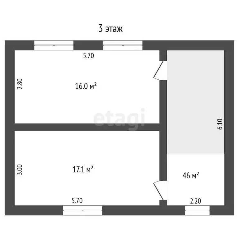 Дом в Севастополь, садоводческое товарищество Полюшко-2 (120 м) - Фото 1