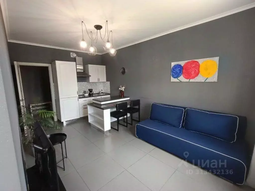 1-к кв. Свердловская область, Екатеринбург ул. Московская, 75 (39.0 м) - Фото 1