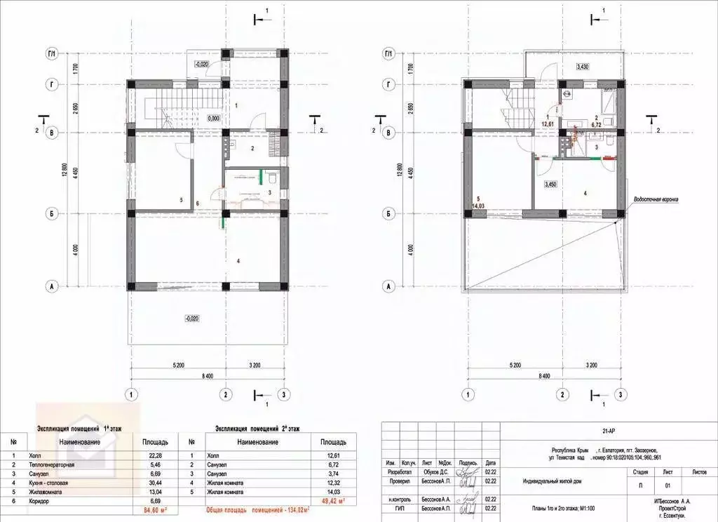 Дом в Крым, Евпатория городской округ, Заозерное пгт ул. Тенистая, 2 ... - Фото 1