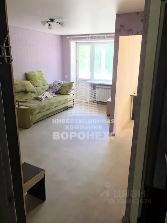 1-к кв. Воронежская область, Воронеж ул. Писателя Маршака, 24 (29.0 м) - Фото 2