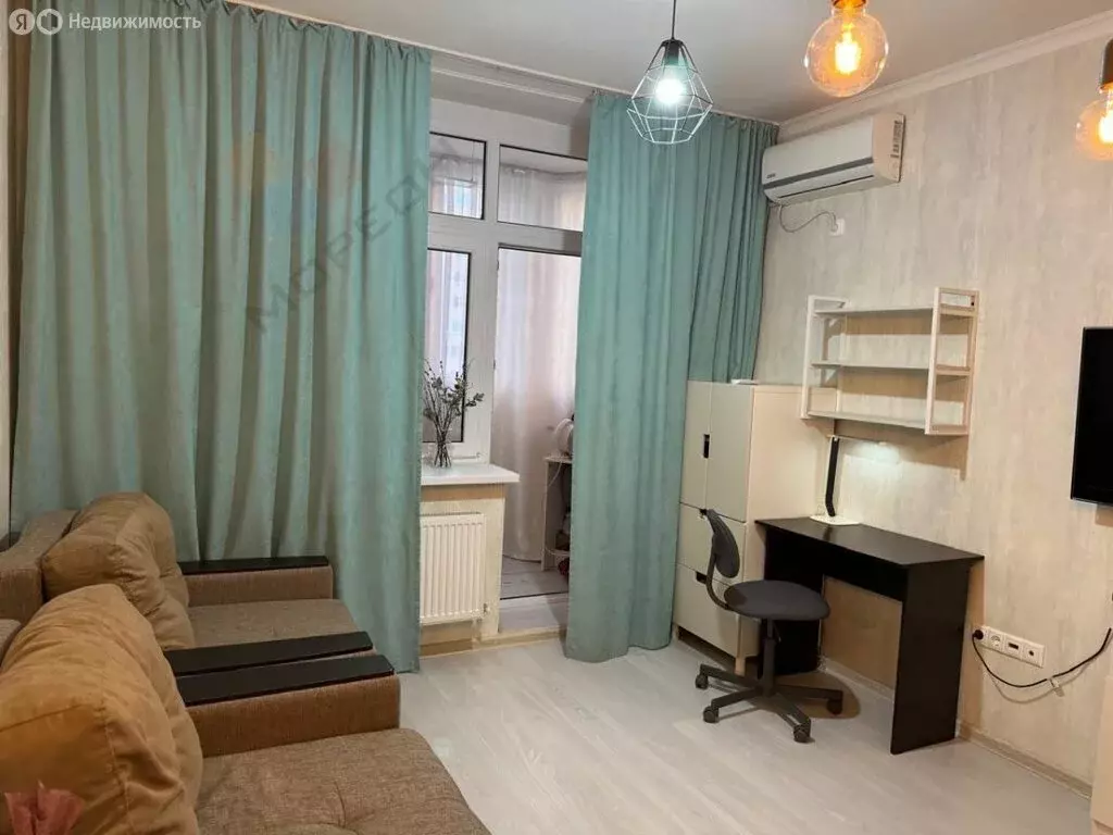 Квартира-студия: Краснодар, улица им. Героя Яцкова И.В., 15к2 (23.1 м) - Фото 1