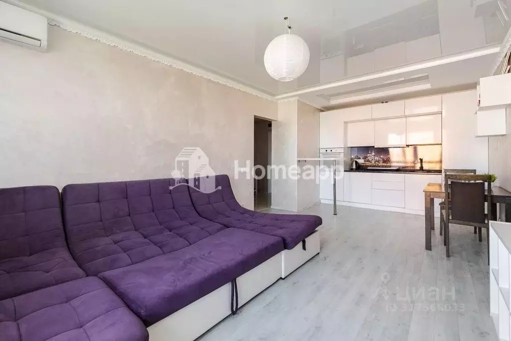 Свободной планировки кв. Москва Боровское ш., 2Ак3 (34.5 м) - Фото 1