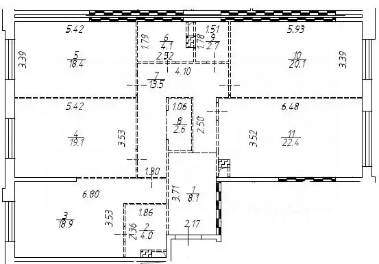 4-к кв. Москва Винницкая ул., 8к2 (134.0 м) - Фото 1