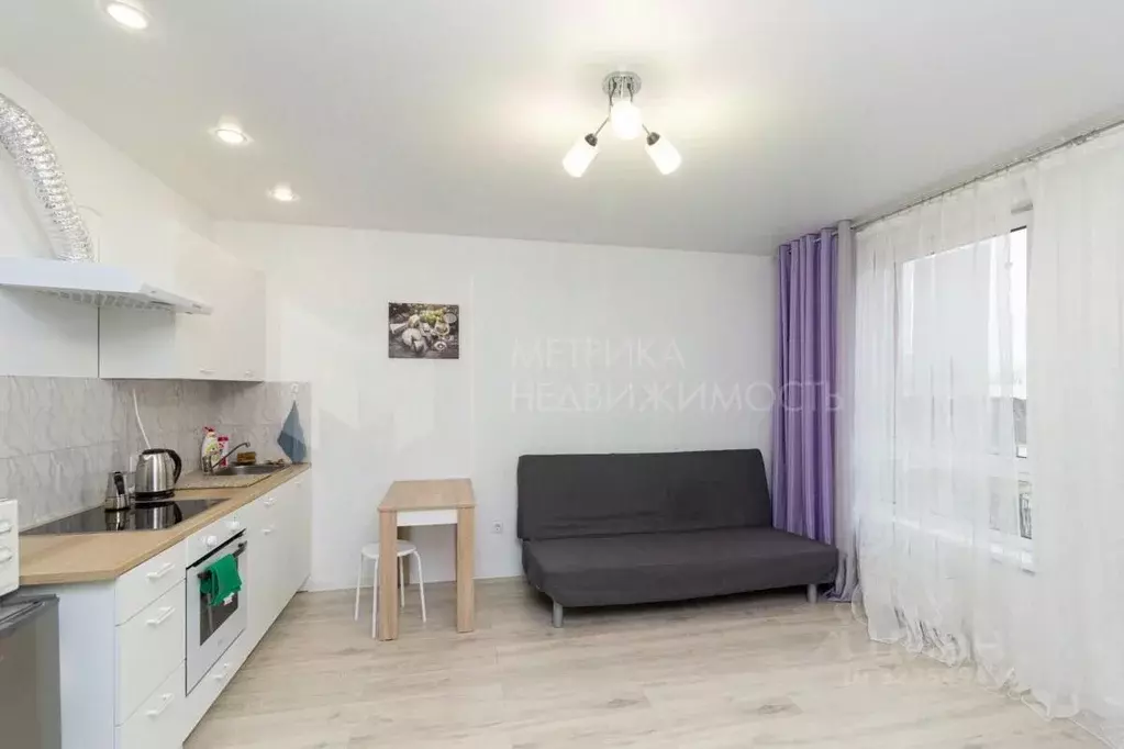 Студия Тюменская область, Тюмень ул. Виктора Тимофеева, 9 (27.0 м) - Фото 1