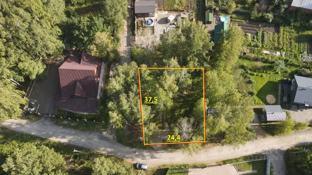 Участок в Челябинская область, Сосновский муниципальный округ, Чайка ... - Фото 1