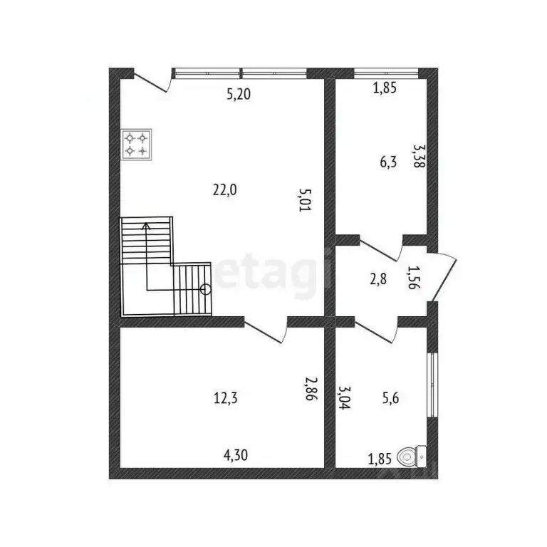 Дом в Ставропольский край, Ставрополь Ландыш садовое товарищество, ул. ... - Фото 2