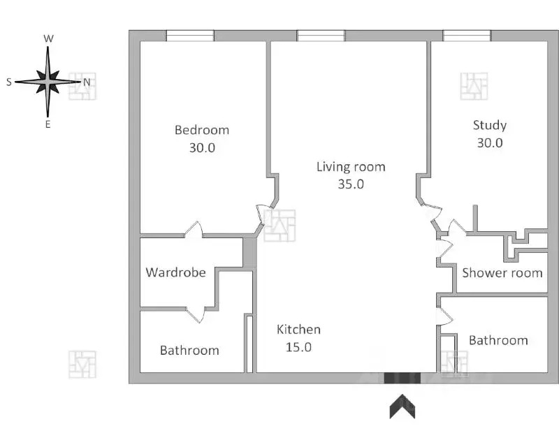 3-к кв. Москва Софийская наб., 34 (107.0 м) - Фото 2