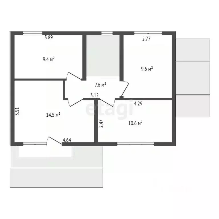 Дом в Воронежская область, Рамонский район, Айдаровское с/пос, с. ... - Фото 2