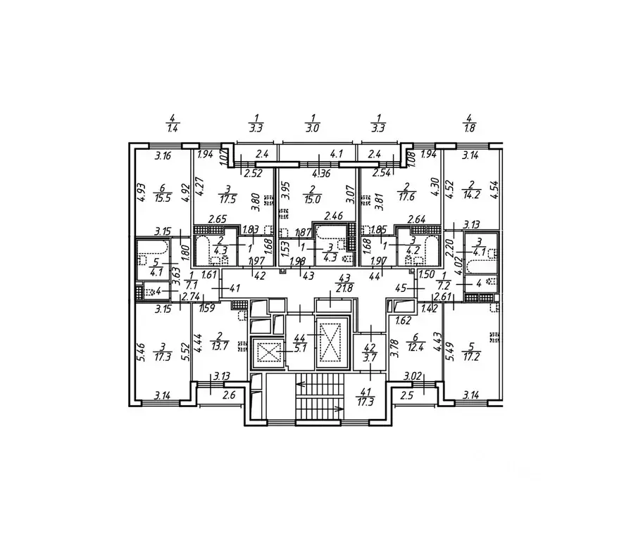 2-к кв. Санкт-Петербург пос. Шушары, просп. Старорусский, 11 (60.4 м) - Фото 2