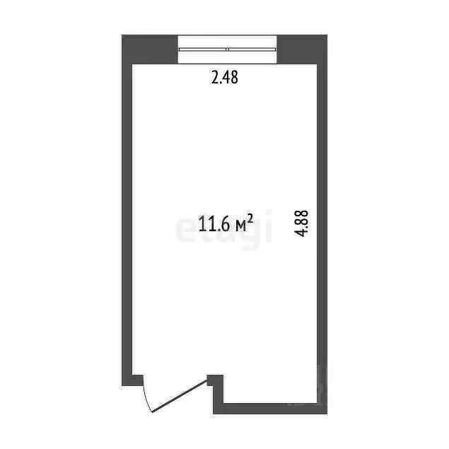 Комната Вологодская область, с. Макарово ул. Центральная, 1 (11.6 м) - Фото 2