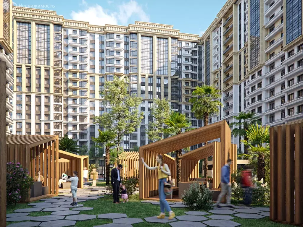 1-комнатная квартира: Сочи, микрорайон Завокзальный, переулок Трунова, ... - Фото 2