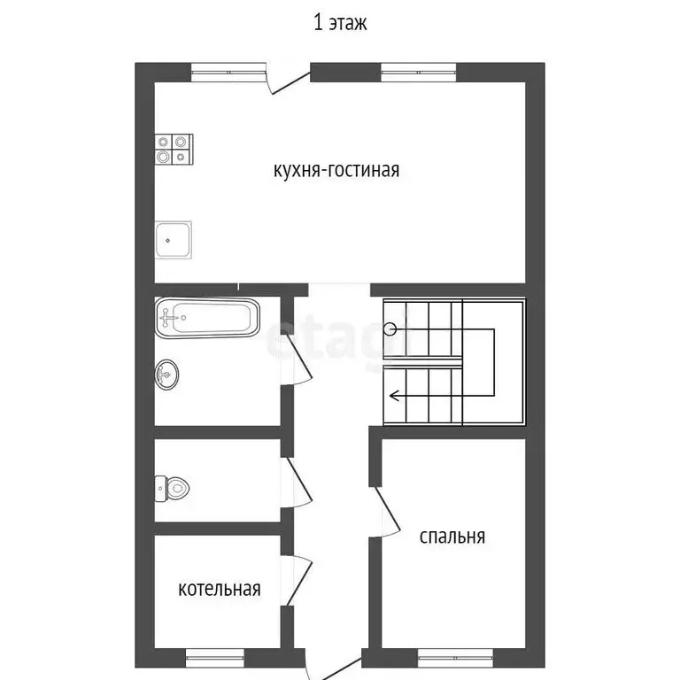 Дом в Ольгинское сельское поселение, хутор Махин, Маяковский переулок ... - Фото 2