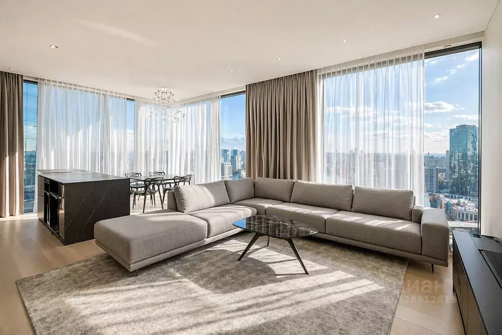 4-к кв. Москва Краснопресненская наб., 14Ак1 (130.0 м) - Фото 1