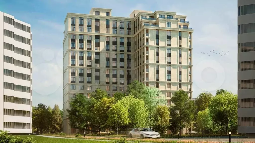 3-к. квартира, 130 м, 14/15 эт. - Фото 1