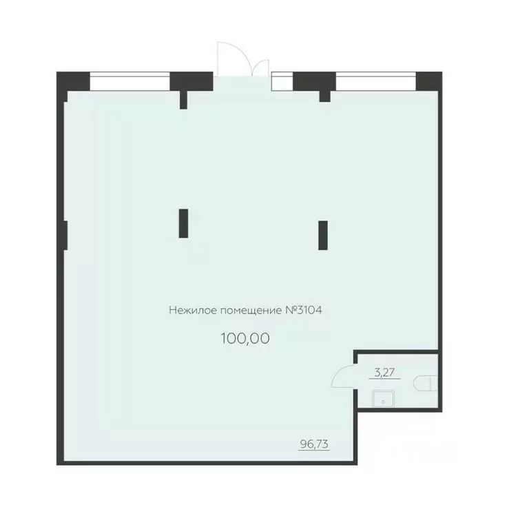 Помещение свободного назначения в Воронежская область, Воронеж Заря ... - Фото 2