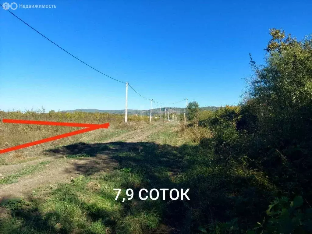 Участок в Майкопский район, станица Абадзехская (7.8 м) - Фото 1