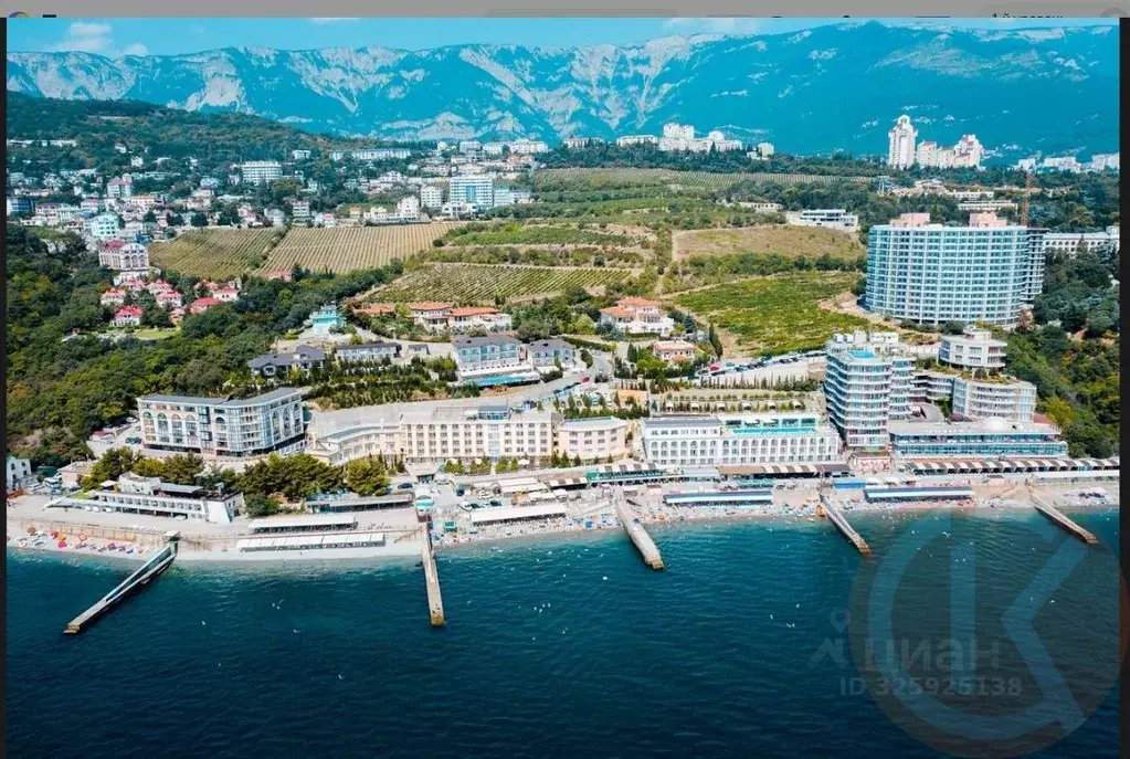 Участок в Крым, Ялта муниципальный округ, Гаспра пгт  (10.0 сот.) - Фото 1