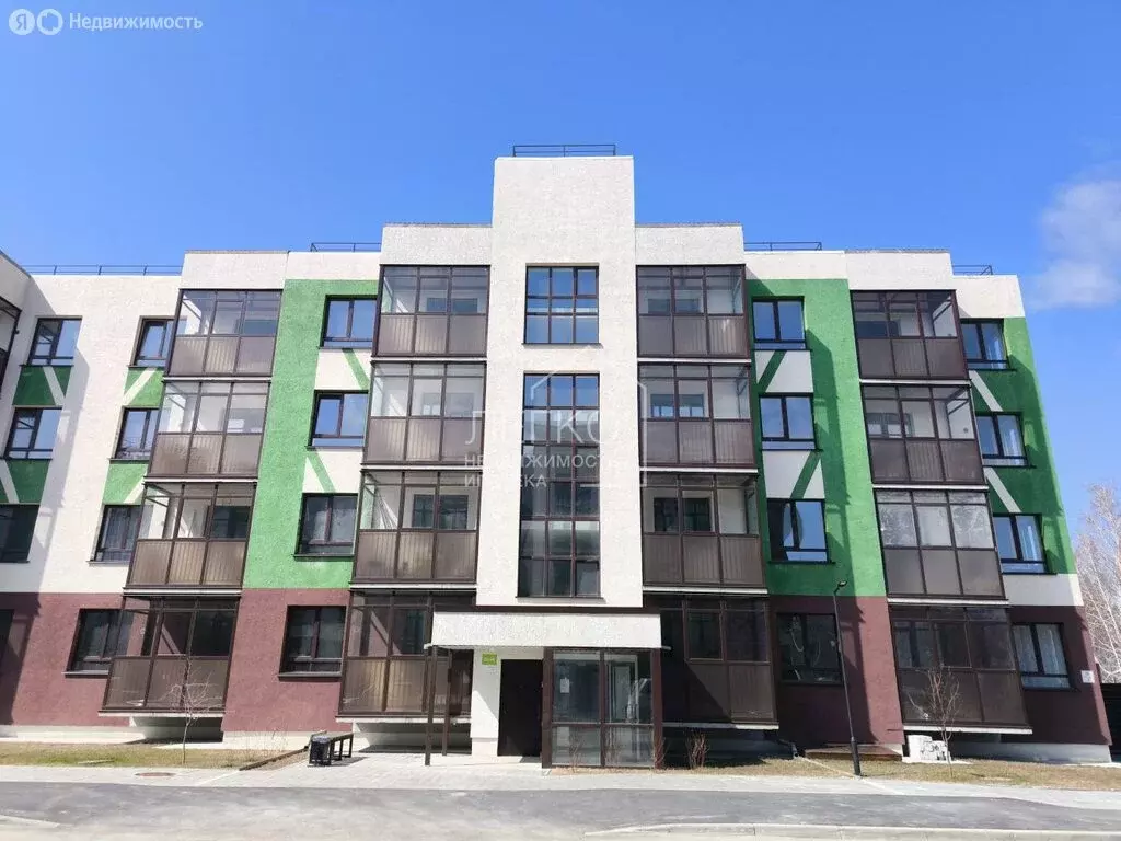 Квартира-студия: посёлок Садовый, Снежная улица, 18 (33.57 м) - Фото 1