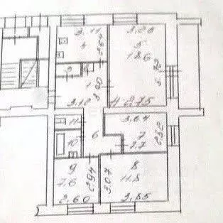 4-к кв. Иркутская область, Иркутск ул. Пушкина, 42 (71.0 м) - Фото 2