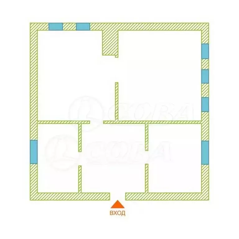 Дом в Свердловская область, Тугулымский муниципальный округ, посёлок ... - Фото 2