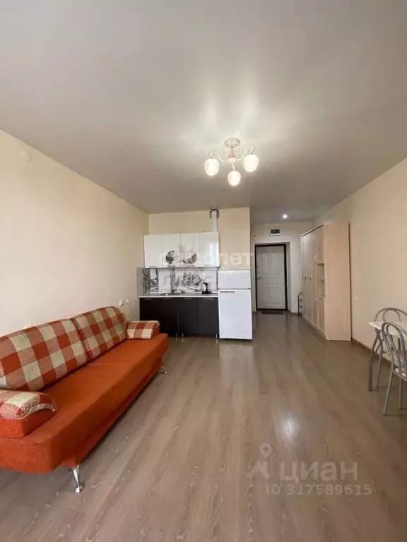 Студия Забайкальский край, Чита 2-я Забайкальская ул., 10 (28.9 м) - Фото 1