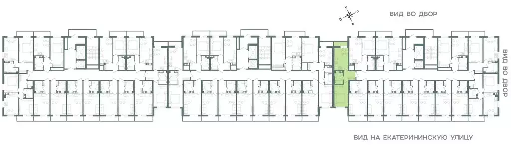 1-комнатная квартира: Мурино, Екатерининская улица, 11 (34.7 м) - Фото 1