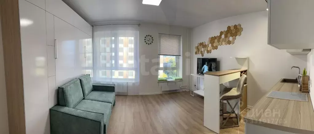Студия Москва Большая Академическая ул., 85к1 (25.1 м) - Фото 2