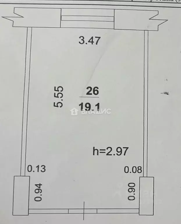 Комната Башкортостан, Стерлитамак ул. Кочетова, 17 (19.1 м) - Фото 2