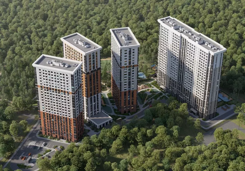 1-к кв. Московская область, Химки Лесная Коллекция жилой комплекс, к1 ... - Фото 2