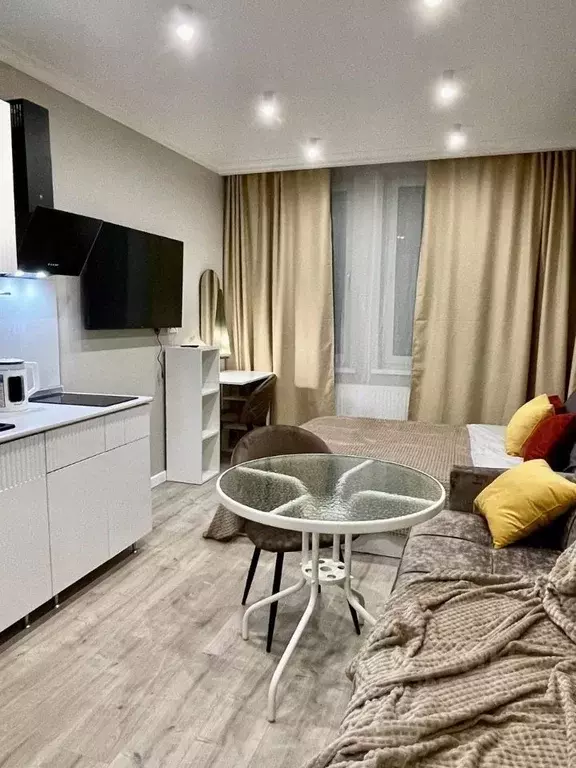 Студия Москва Новоостаповская ул., 20 (25.0 м) - Фото 1