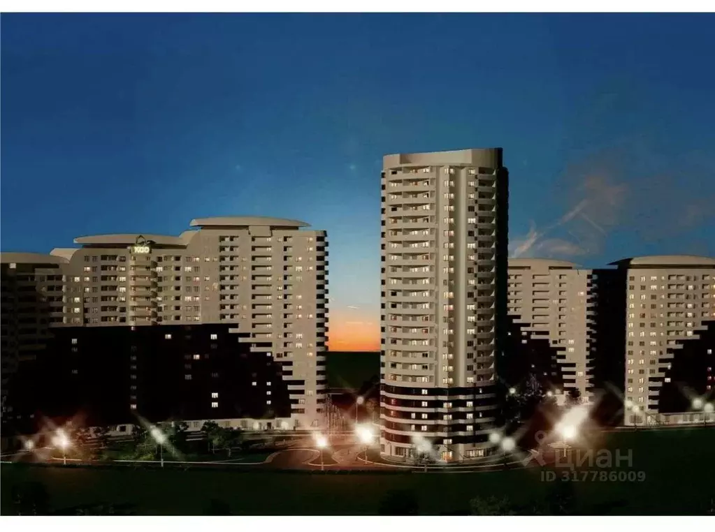 1-к кв. Краснодарский край, Краснодар Воронежская ул., 47Дк1 (48.1 м) - Фото 1