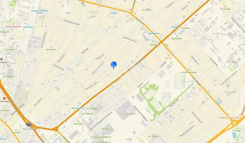 Дом в Энгельс, Комсомольская улица, 39 (74 м) - Фото 1