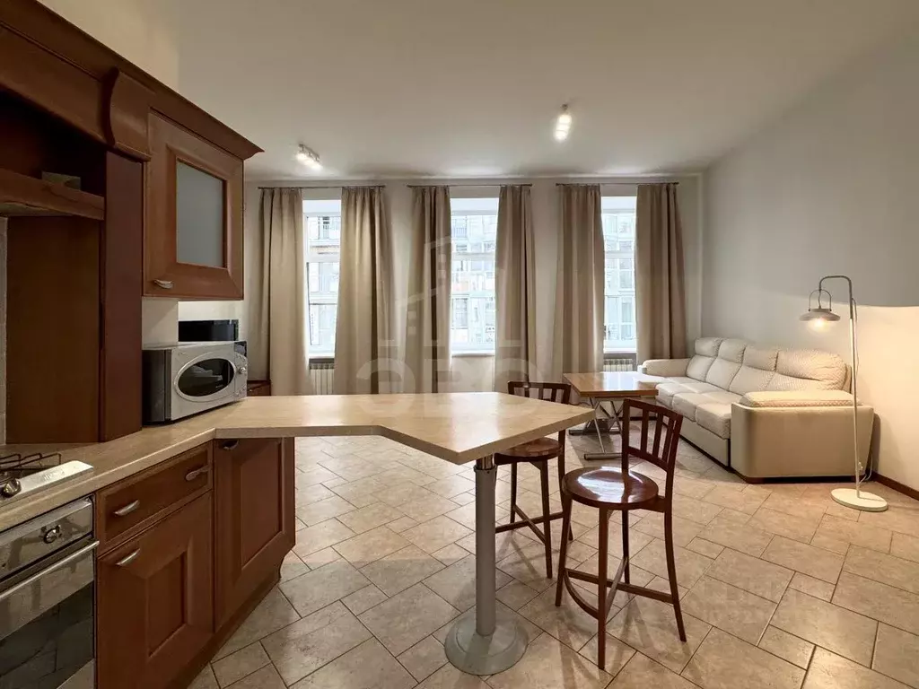 3-к кв. Санкт-Петербург наб. Реки Карповки, 18 (102.0 м) - Фото 1