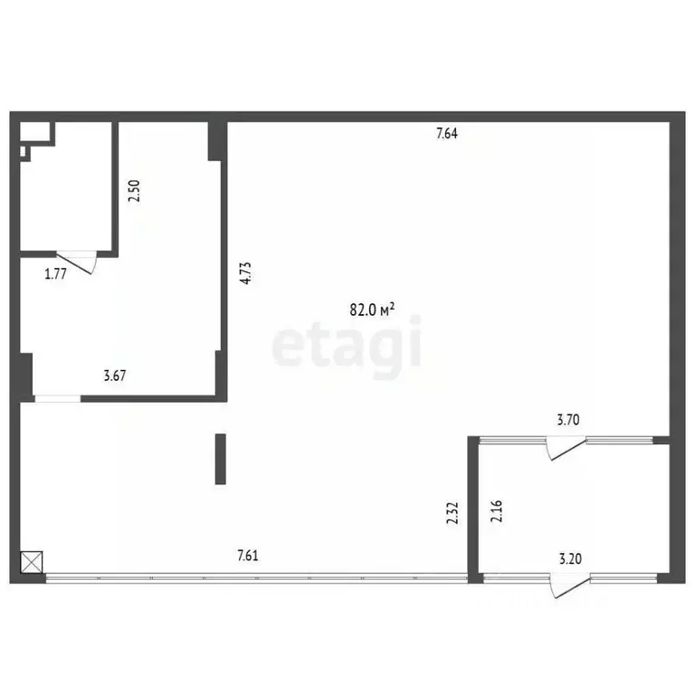Помещение свободного назначения в Тюменская область, Тюмень ул. ... - Фото 1