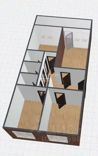 3-к кв. Калужская область, Белоусово г. Жуковский муниципальный округ, ... - Фото 2