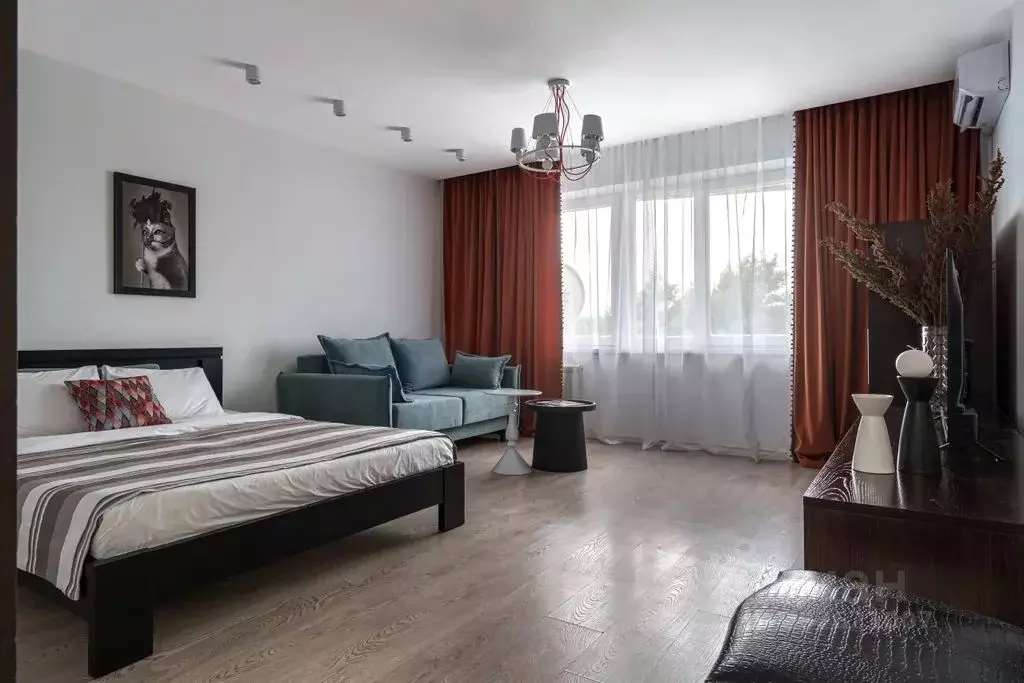 1-к кв. Красноярский край, Красноярск ул. Алексеева, 22 (56.0 м) - Фото 1