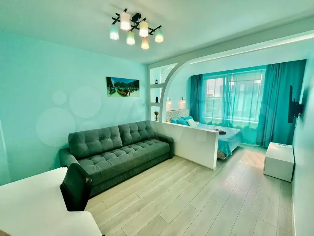 1-к. квартира, 50,1 м, 7/9 эт. - Фото 1