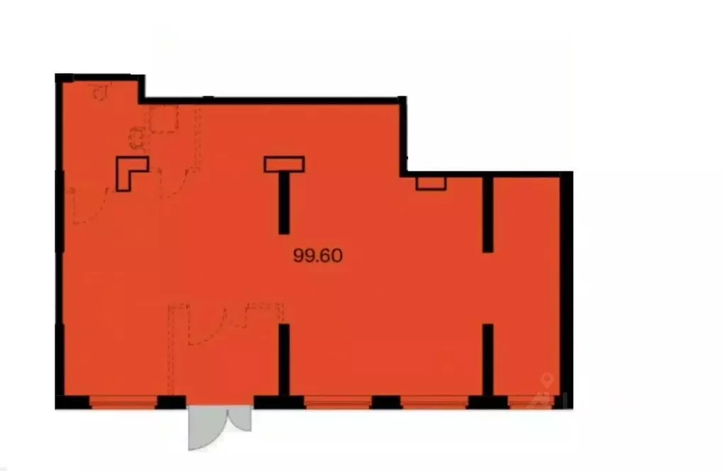 Помещение свободного назначения в Москва Амурская ул., 2к1 (100 м) - Фото 2