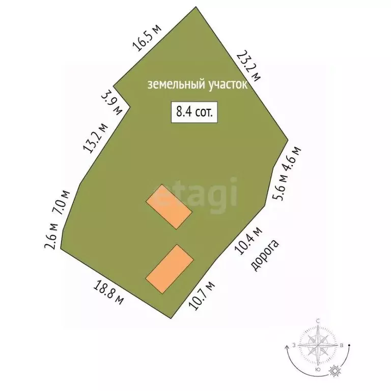 Участок в Башкортостан, Стерлитамак  (8.4 сот.) - Фото 1