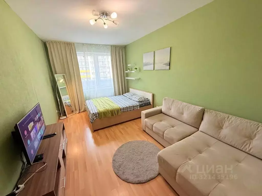 1-к кв. Свердловская область, Екатеринбург ул. Циолковского, 57 (42.0 ... - Фото 2